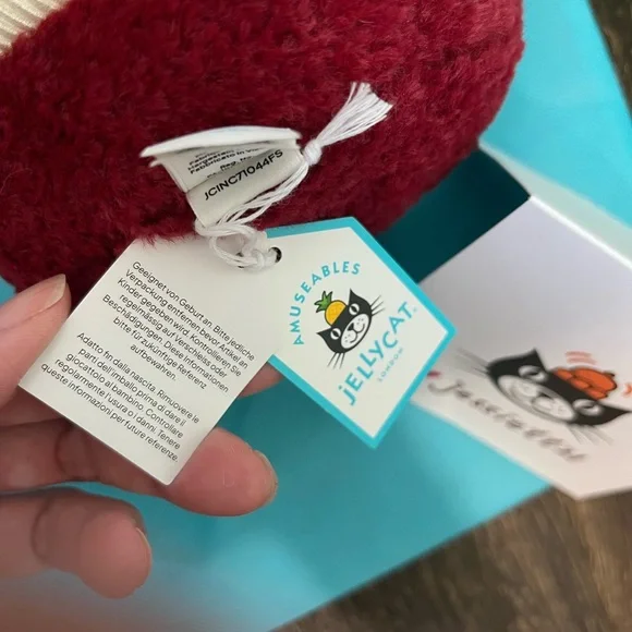 Jellycat Amuseables Cheri Cake A2RVC Valentine's 100% Authentic NWT US SHIP FAST - Picture 7 of 7